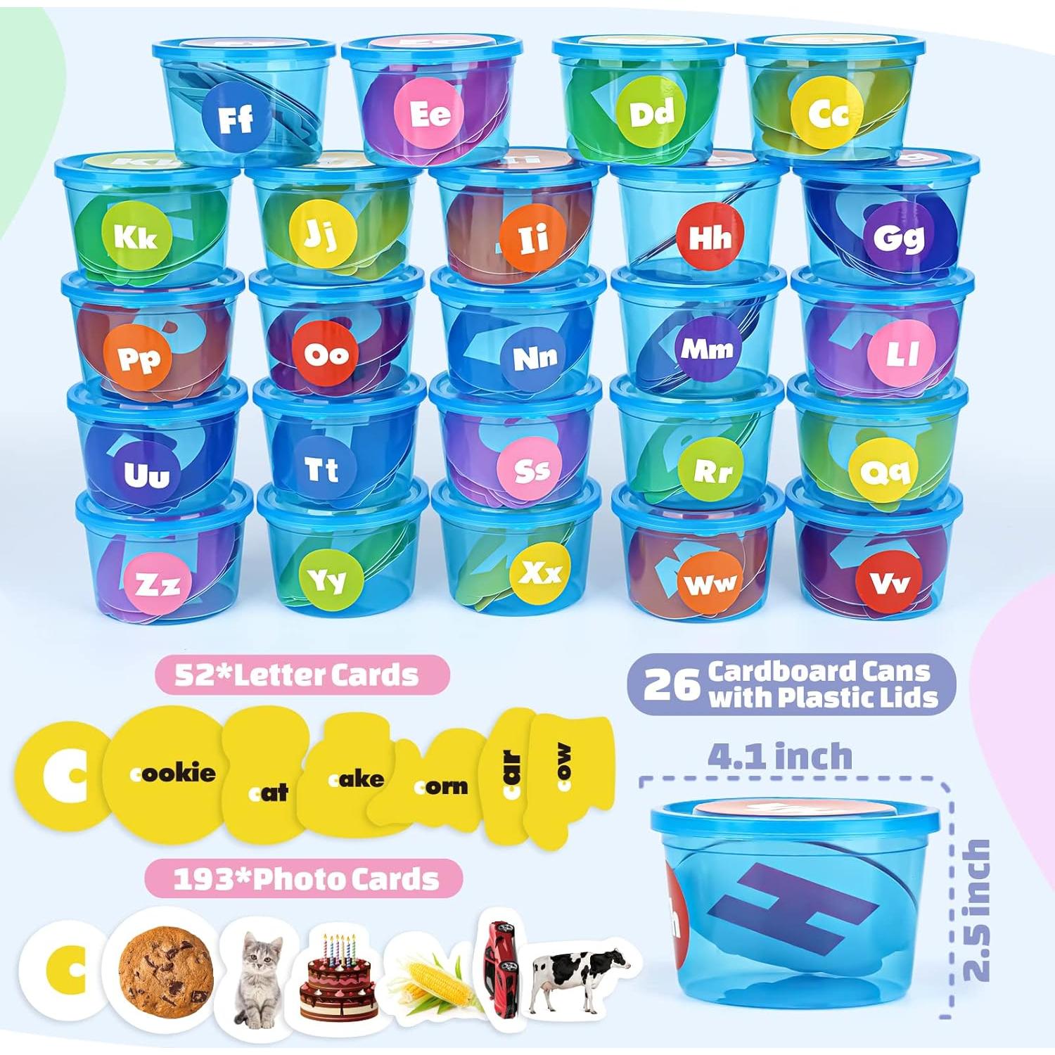 Juguetes de Aprendizaje del Alfabeto Joyreal - 271 Piezas