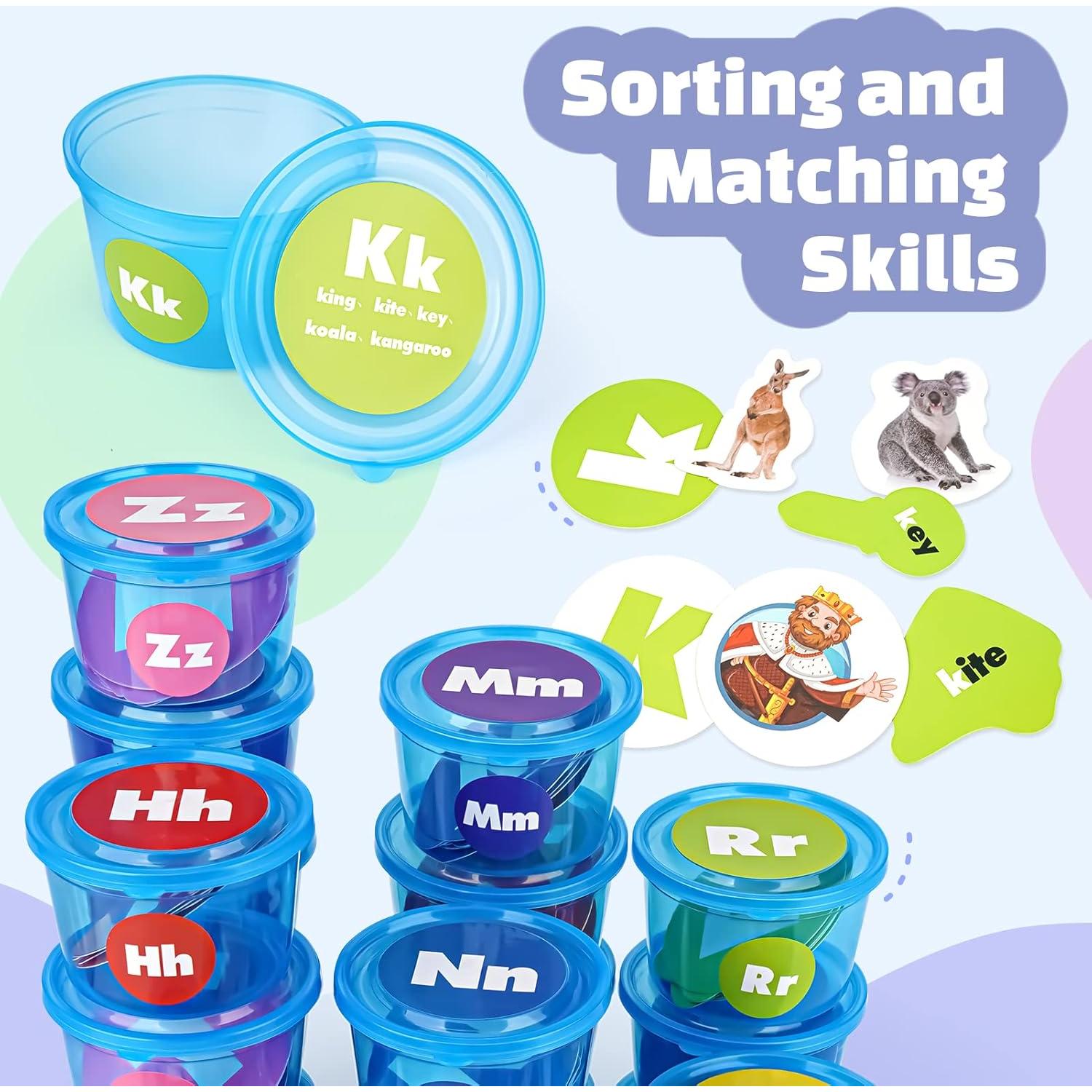 Juguetes de Aprendizaje del Alfabeto Joyreal - 271 Piezas