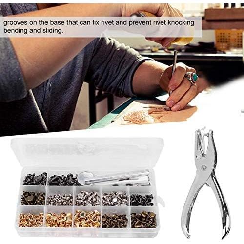 Kit de Alicates de Remaches Doble Cara 240 Piezas con Caja