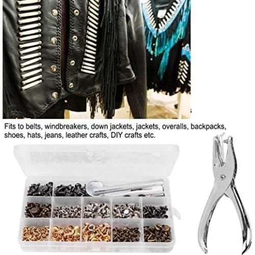 Kit de Alicates de Remaches Doble Cara 240 Piezas con Caja