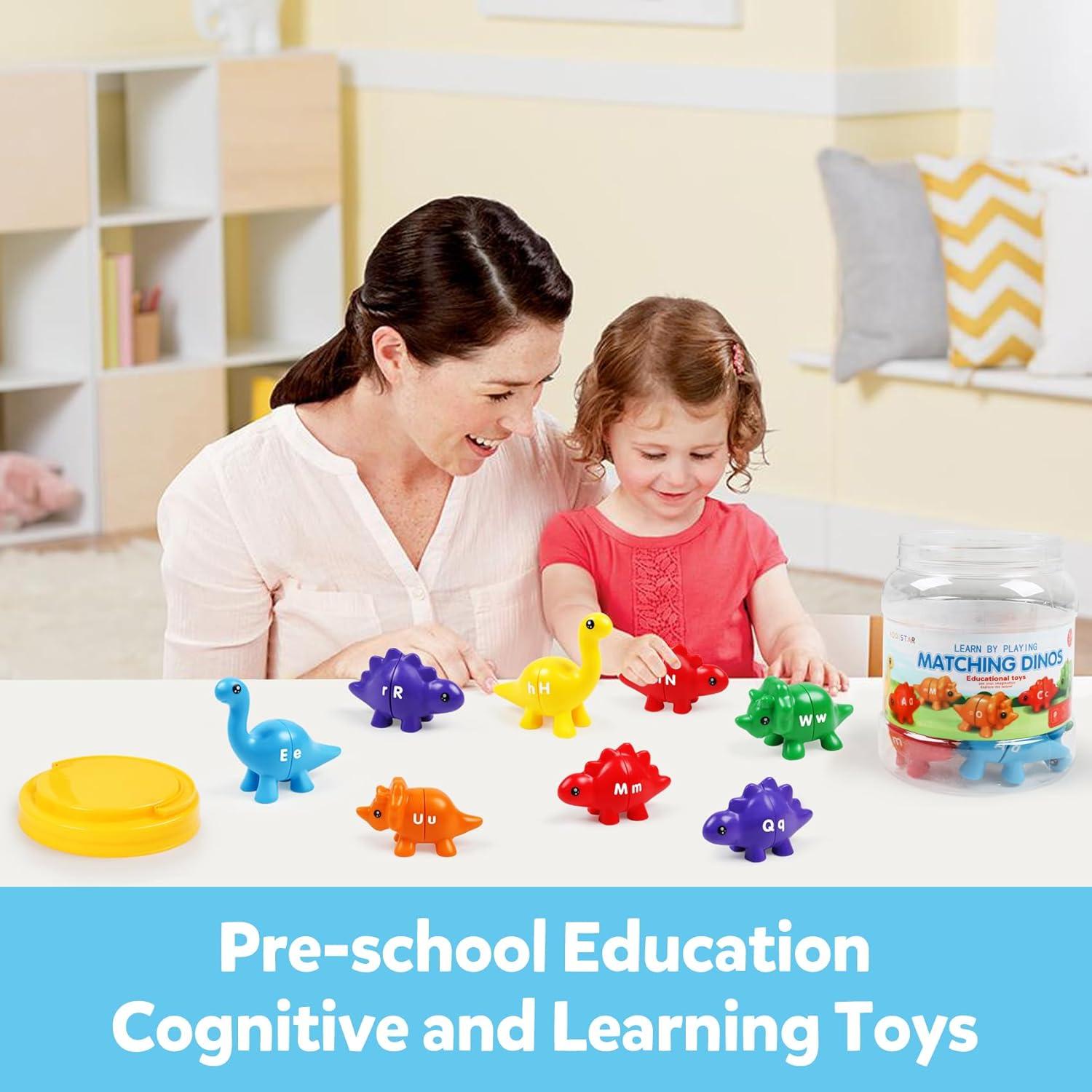 Juego Educativo Dinosaurios Alfabeto TSYAN 13 Piezas 3-6 Años