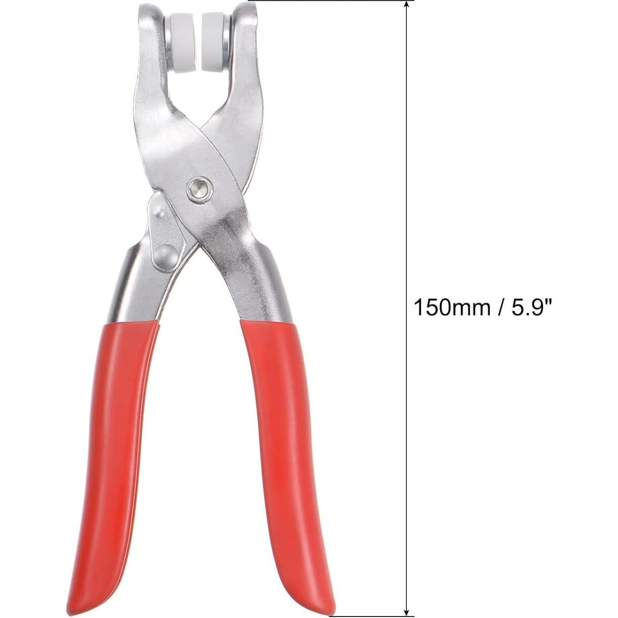 Alicates de Perforación uxcell 150mm para Botones de Metal