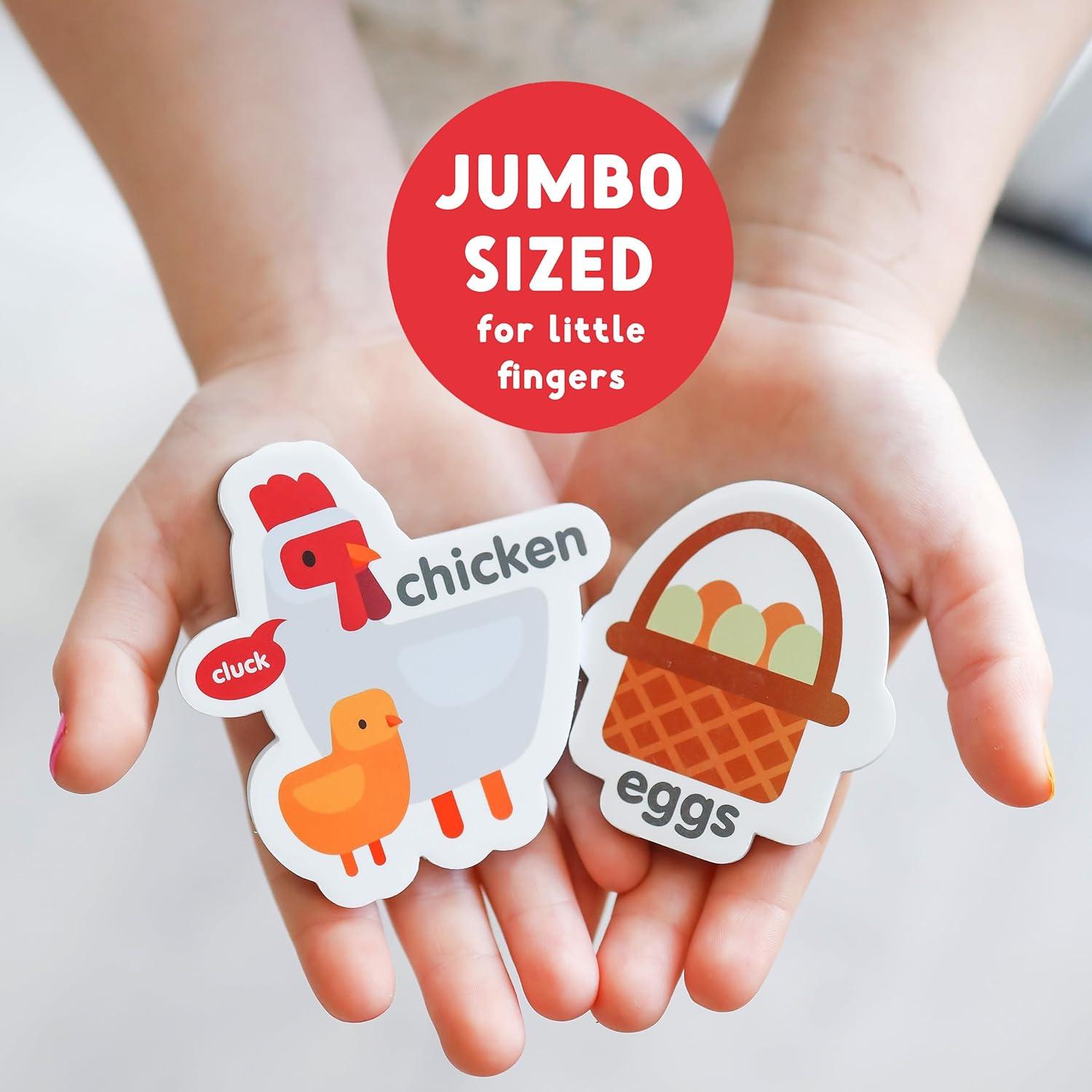 Imanes de Refrigerador Curious Columbus Animales de Granja 25 Piezas