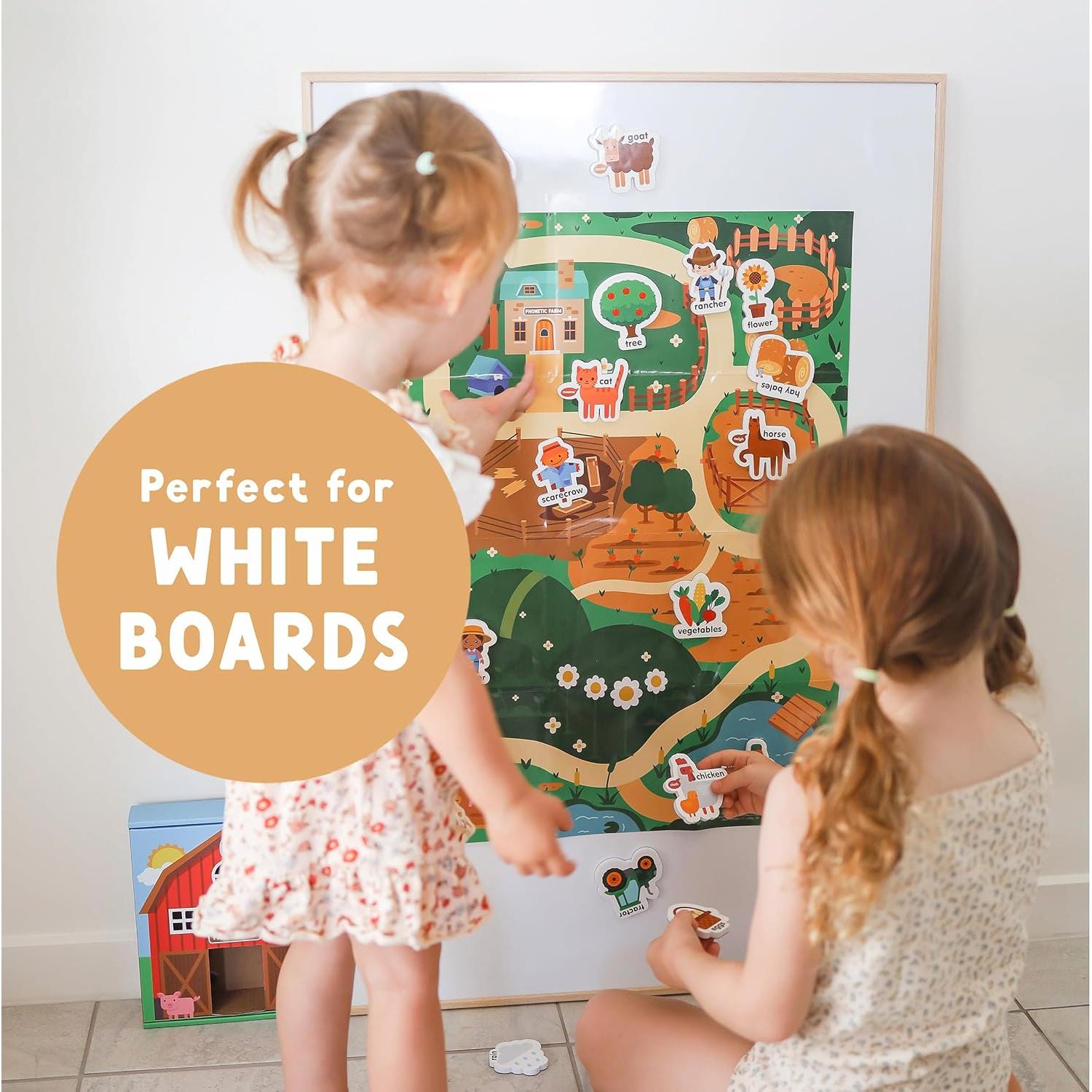 Imanes de Refrigerador Curious Columbus Animales de Granja 25 Piezas