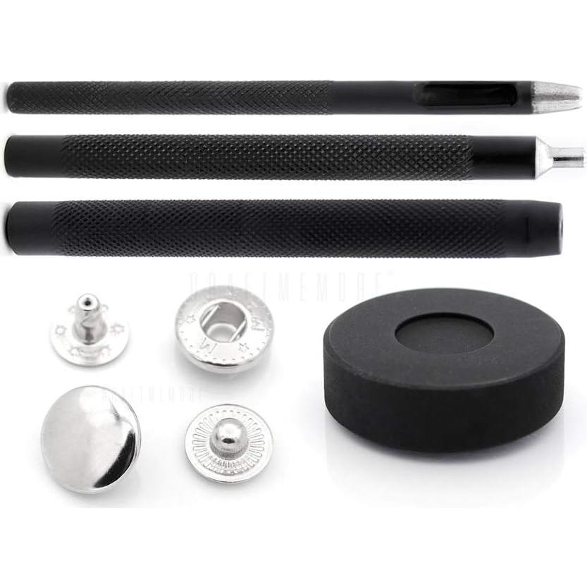 Kit de Herramientas CRAFTMEMORE para Botones Snap Setter 8mm