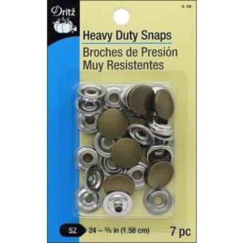 Broches de Alta Resistencia Dritz 1.59 cm Latón Antiguo - 7 Pzas