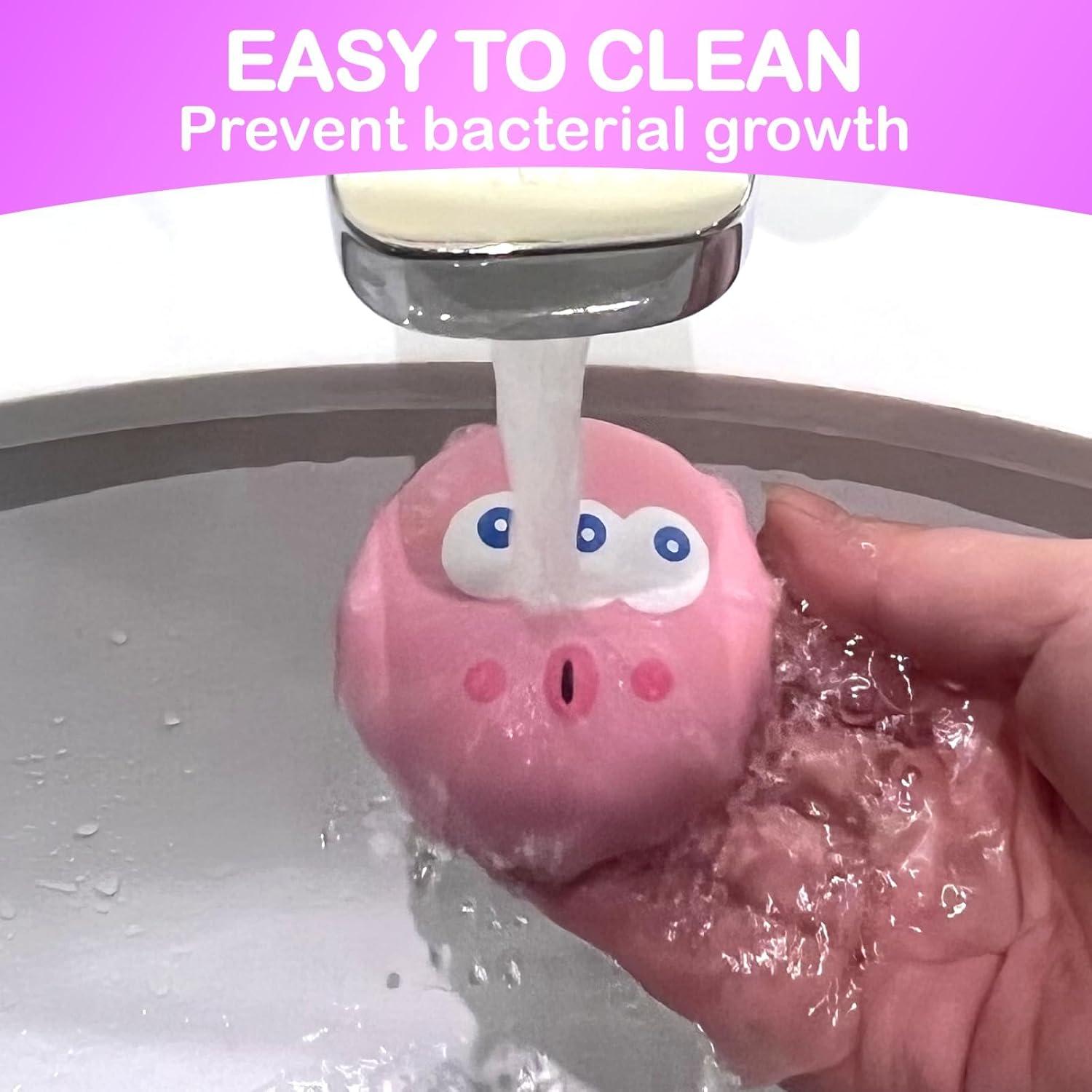 Juguetes de Goma Natural para Hurones BESNEW - 3 Bolas 6 cm