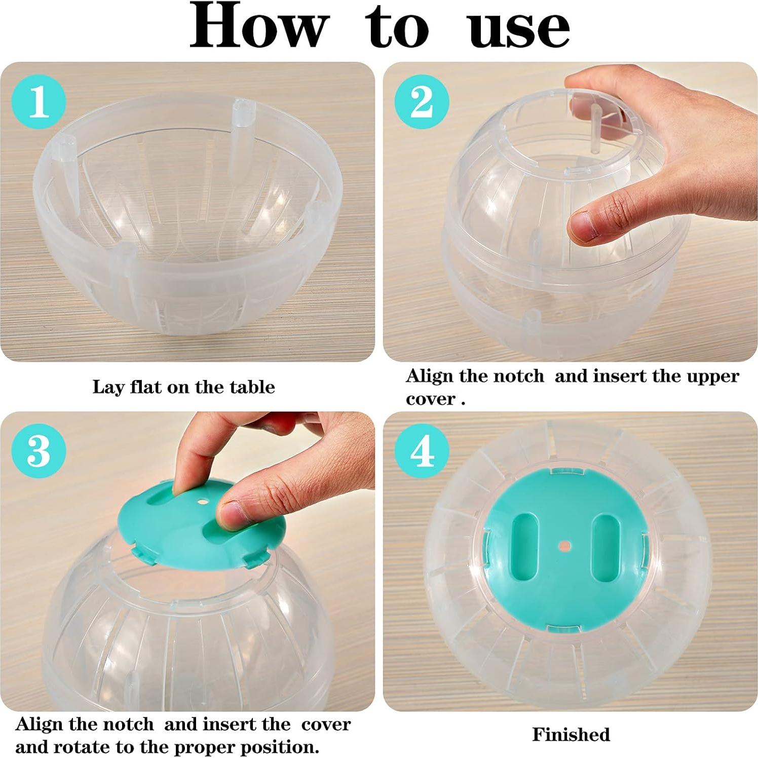 Bola de Ejercicio para Hámster Sumind 14.5 cm 2 Piezas