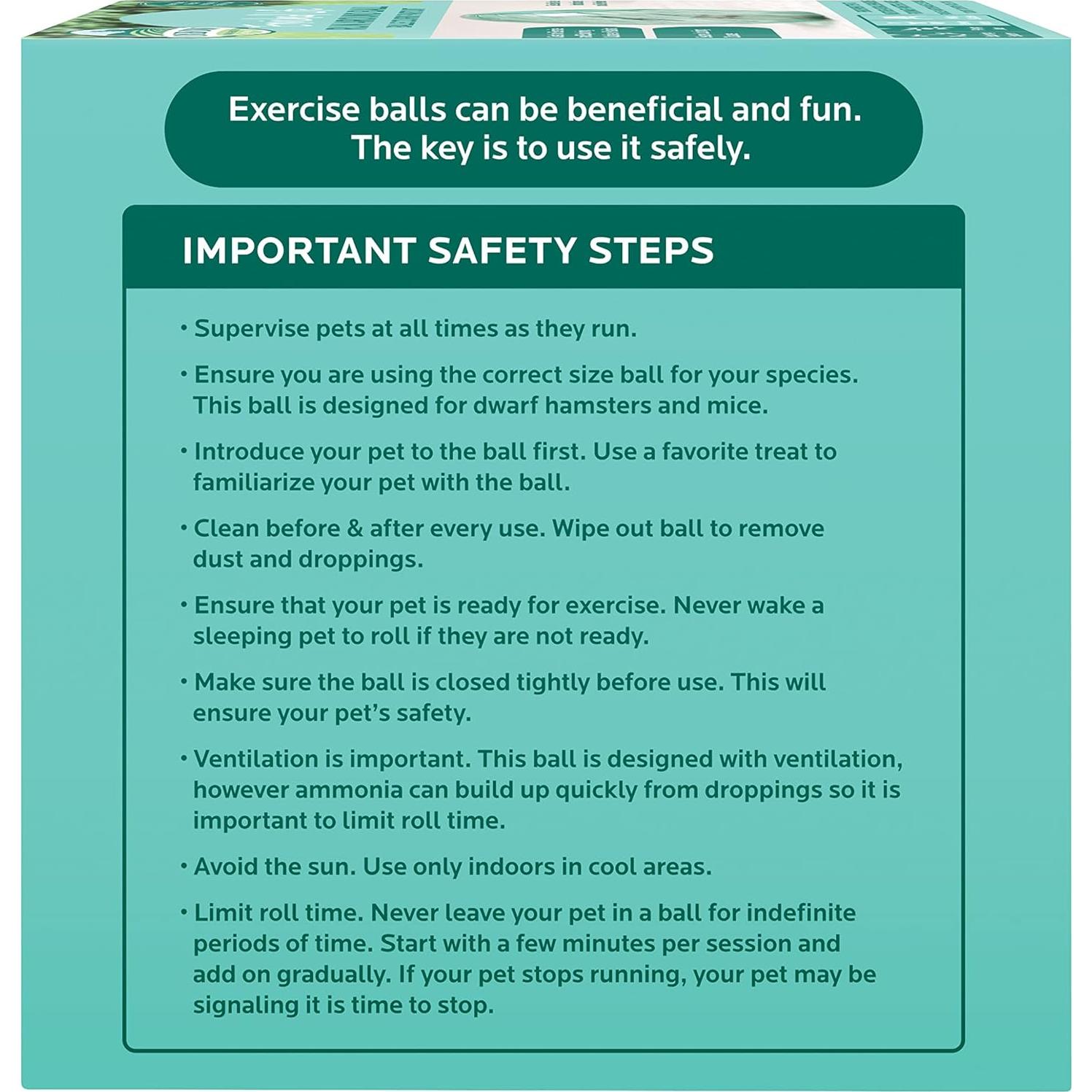 Bola de Correr Oxbow 14.5 cm para Hámster y Ratones