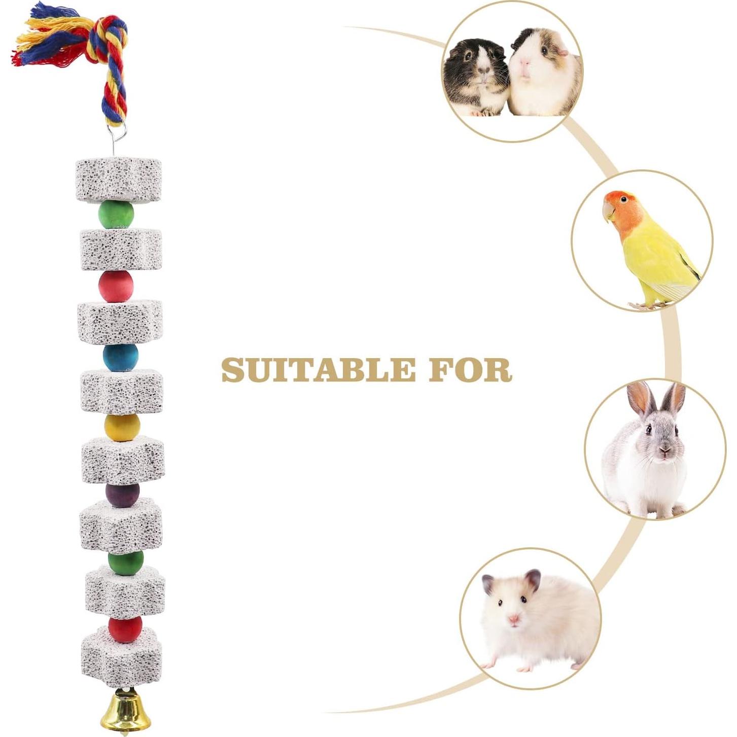 Juguete de Masticar para Pollos Oooct - 2 Piezas, 35 cm