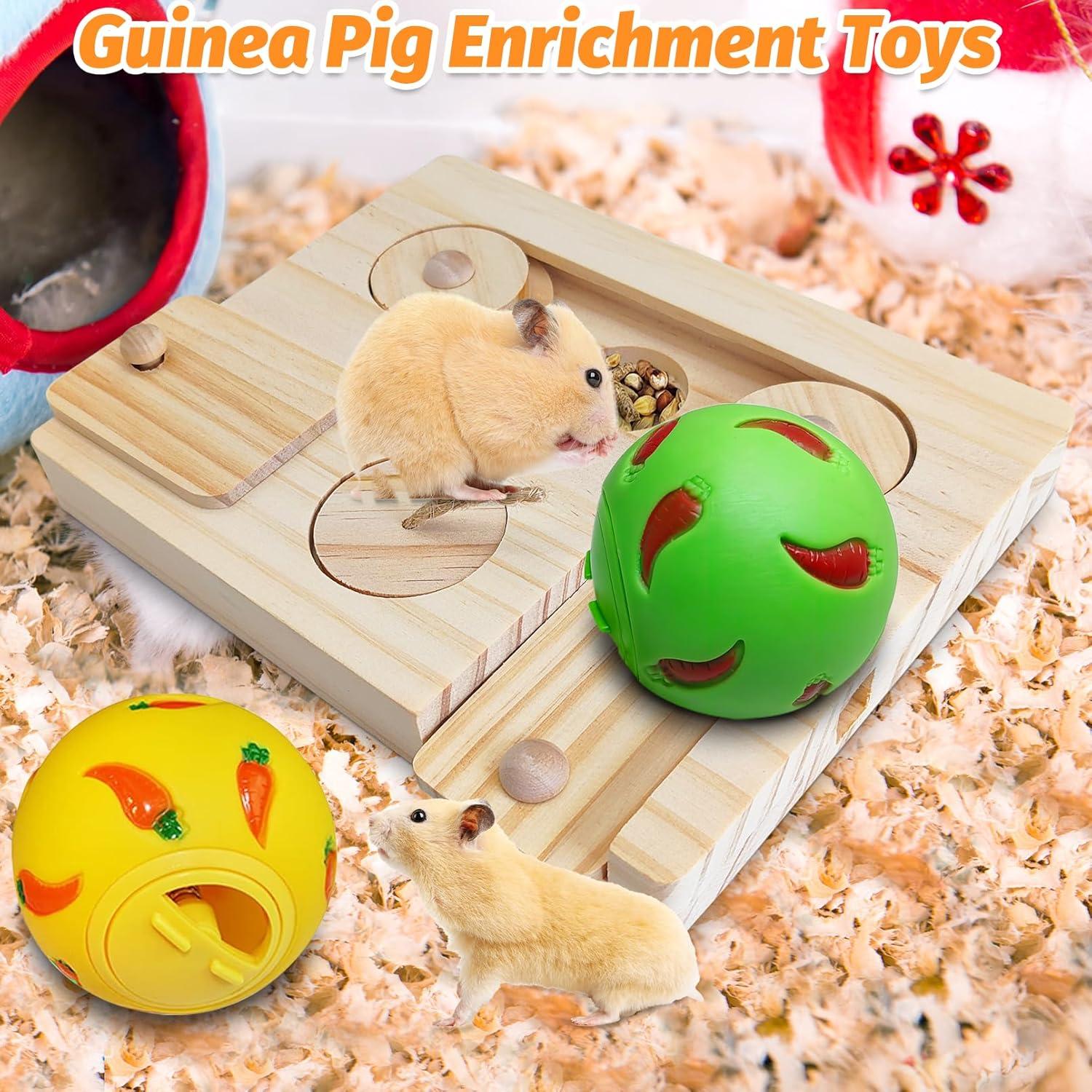 Juguete de Forrajeo PINVNBY para Conejos y Hámsters 17.95x13.99cm