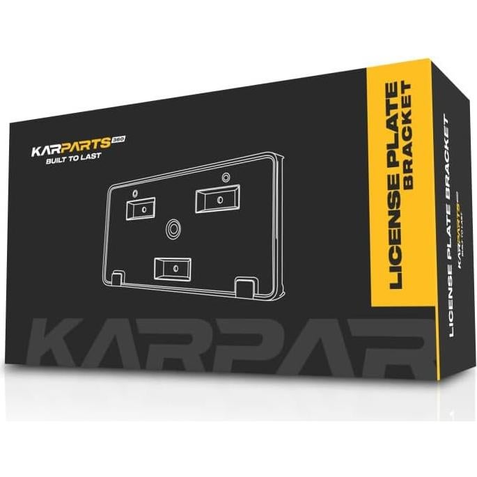 Soporte de Placa de Licencia Frontal KarParts360 para Toyota Tacoma 2016-2023