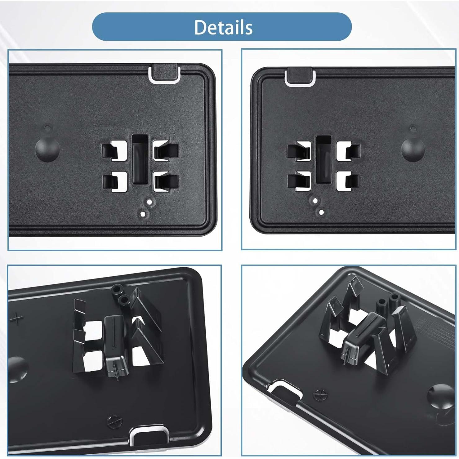 Soporte de Placa de Matrícula Frontal OKPARZ para Ford F150 2018-2020