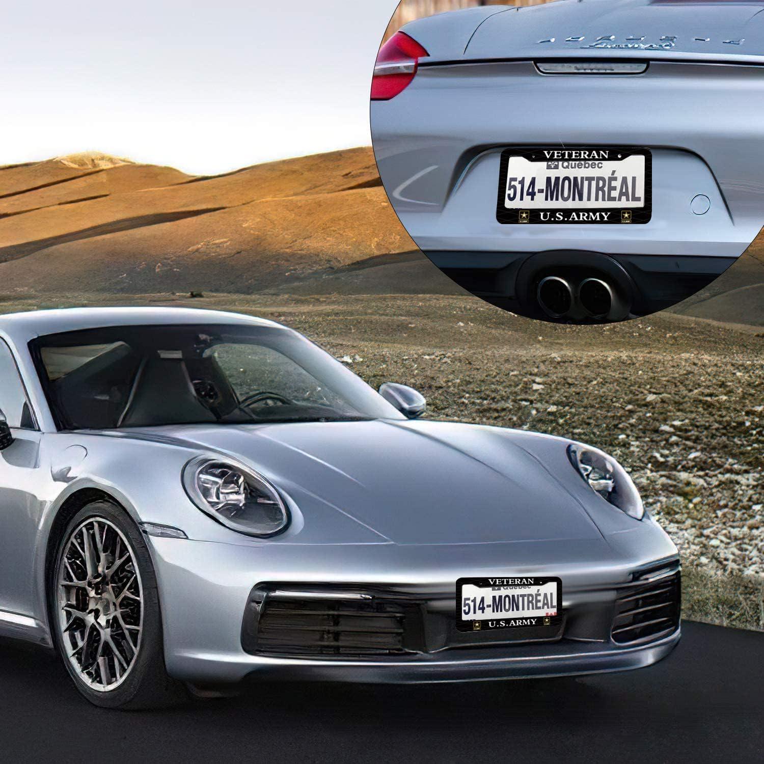 Marco de Placa de Licencia BOARLIDA Acero Inoxidable 30.5x15.2cm