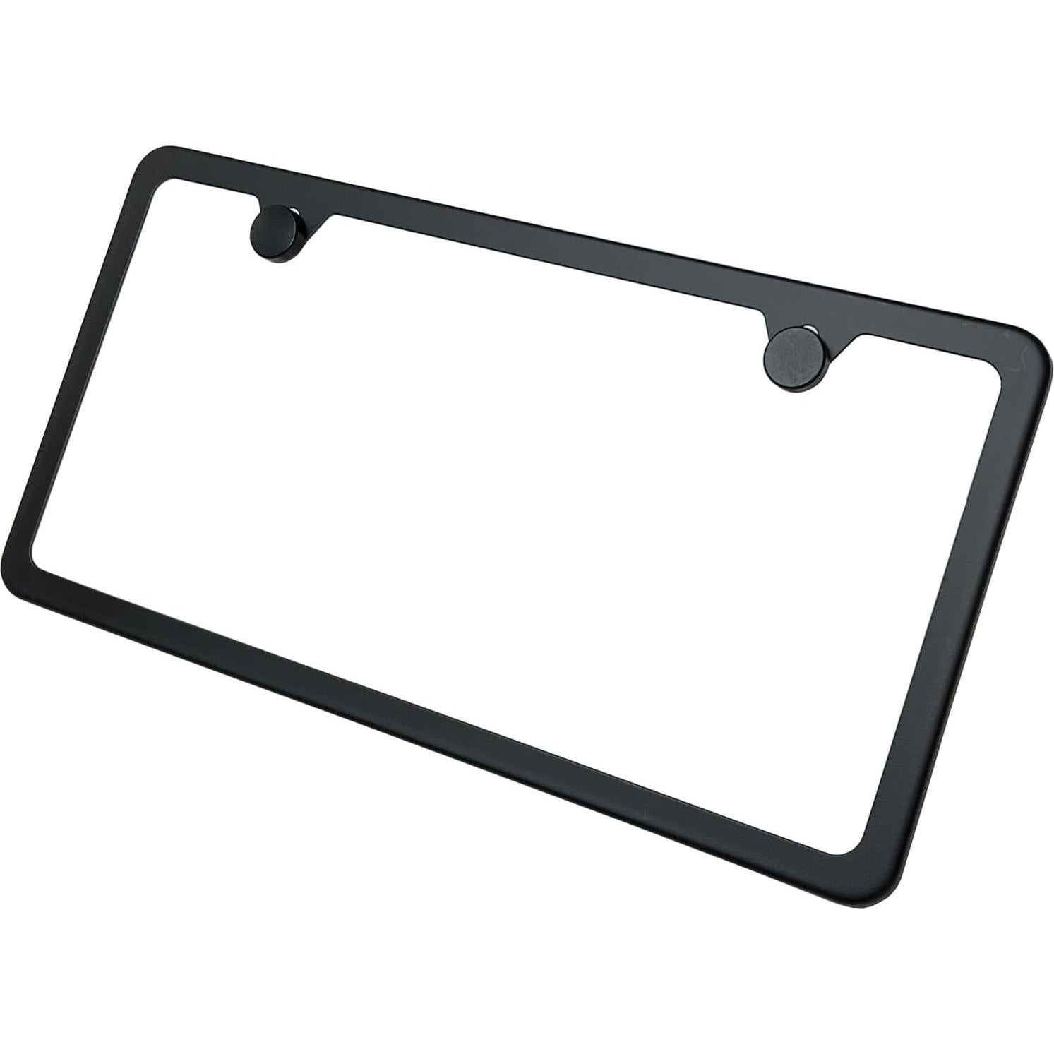 Marco de Placa de Licencia FAIPART Slim Negro Mate Universal