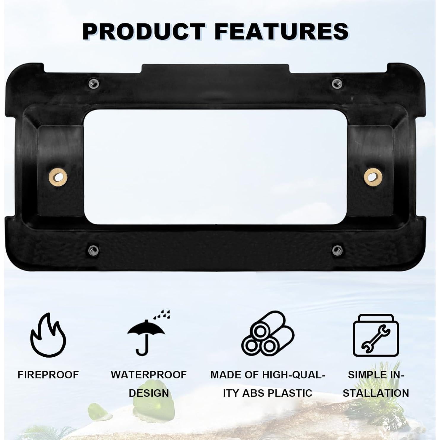 Marco de Placa de Licencia Trasera Vrasly para BMW y Mini Cooper