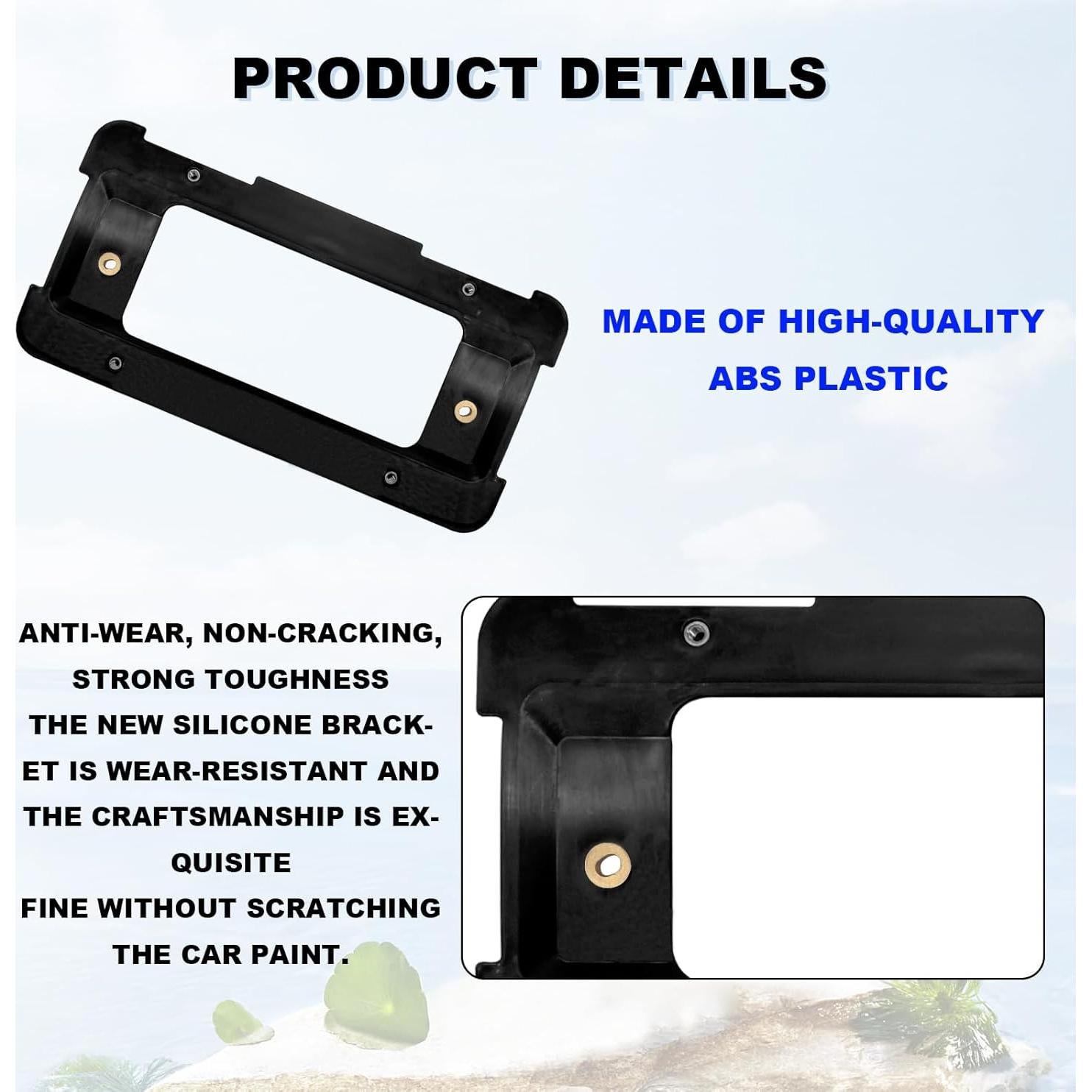 Marco de Placa de Licencia Trasera Vrasly para BMW y Mini Cooper