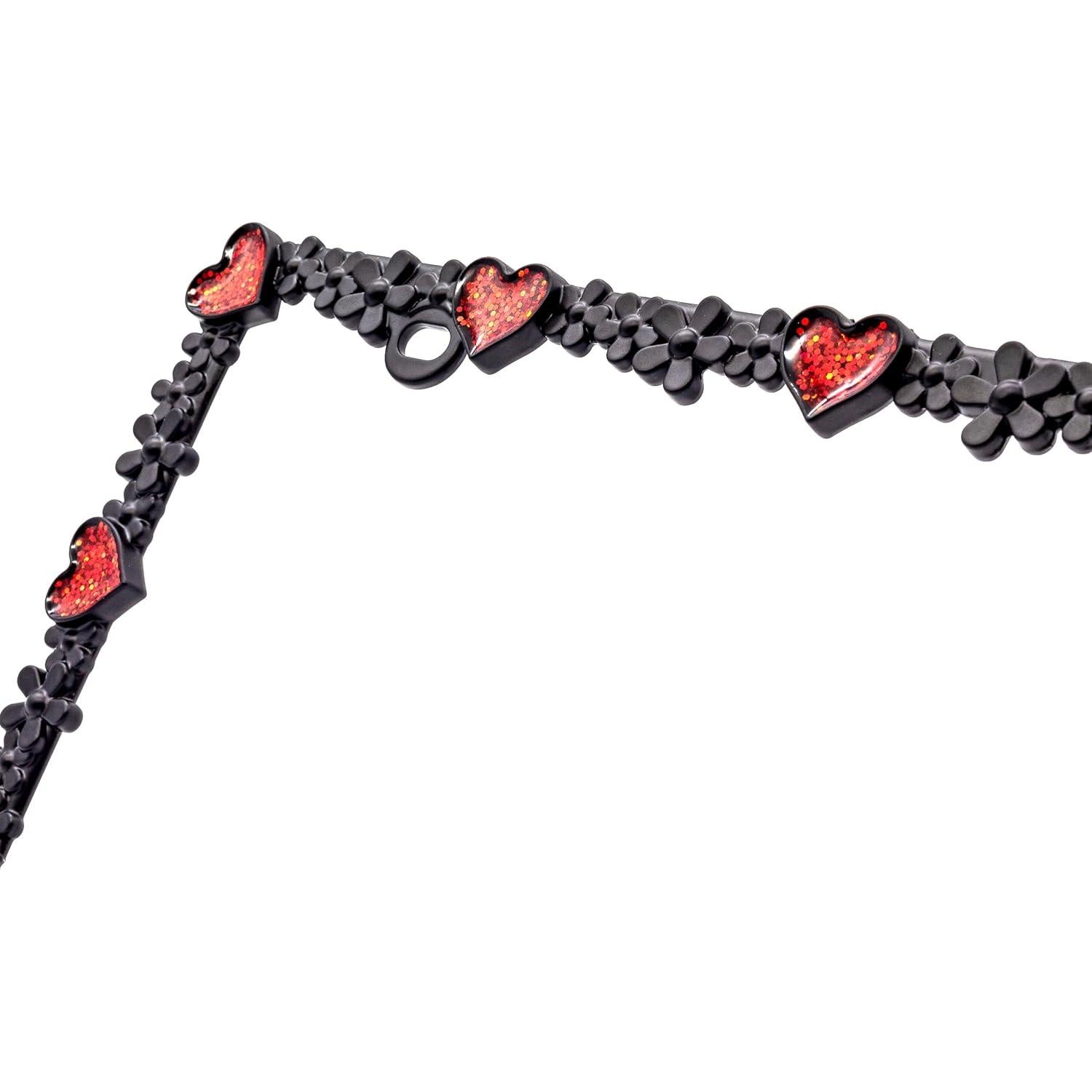 Marco de Placa de Licencia Creathome Corazón 3D Metal 30.5x15.2cm