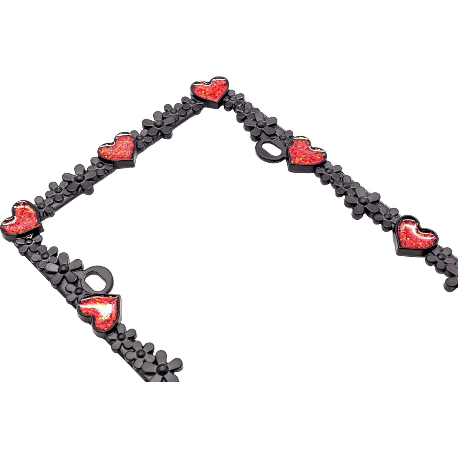 Marco de Placa de Licencia Creathome Corazón 3D Metal 30.5x15.2cm