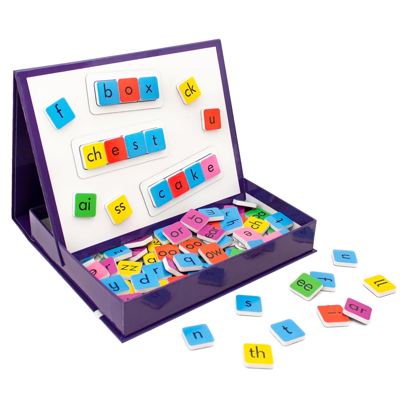 Azulejos de Fonética Junior Learning con Tablero Magnético