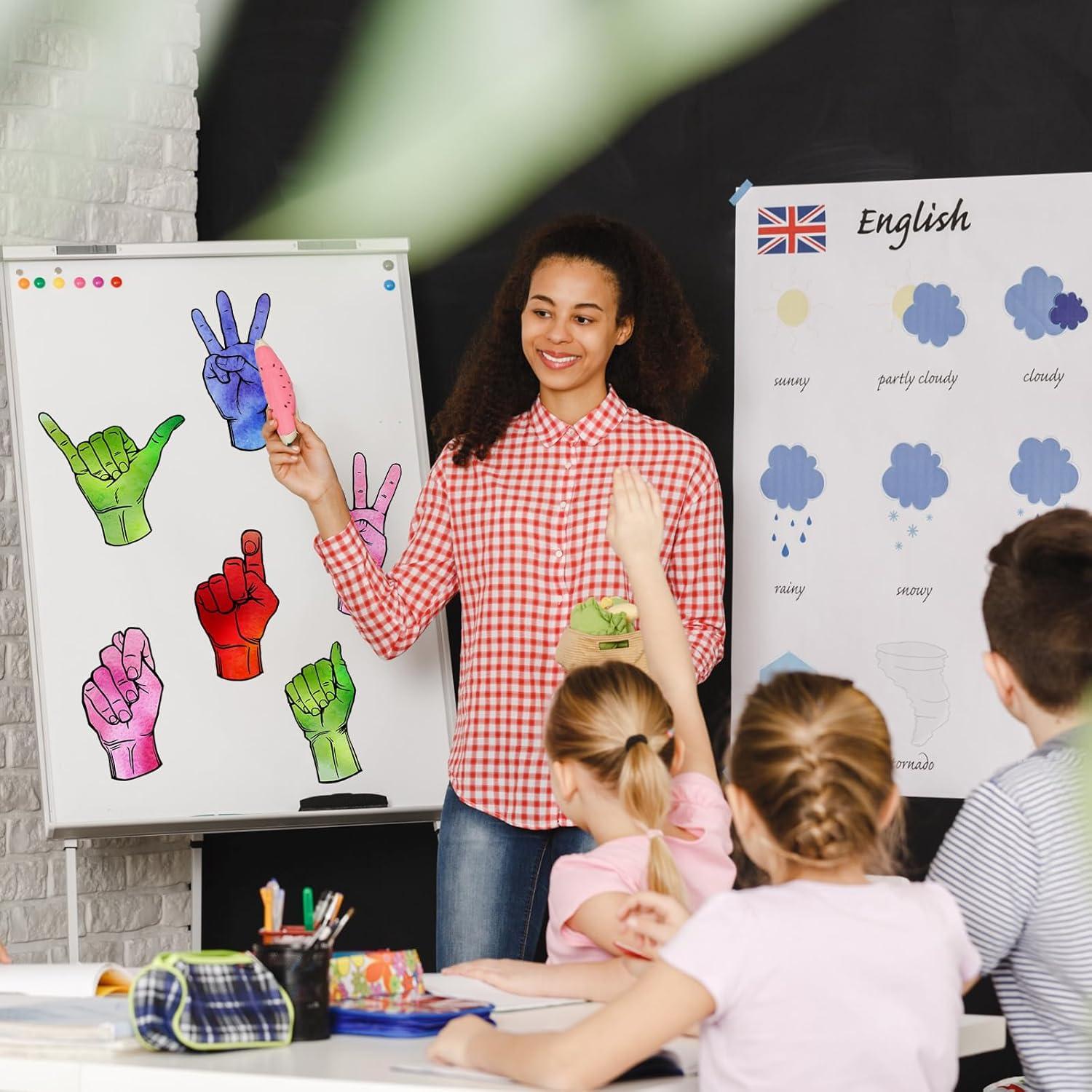 Imágenes Magnéticas ASL Kanayu 36 Piezas Alfabeto y Números