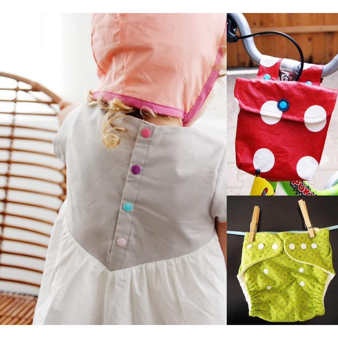 Kit de 288 Broches KAM T8 BetterJonny para Manualidades y Costura