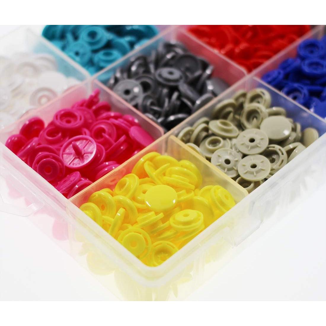 Kit de 288 Broches KAM T8 BetterJonny para Manualidades y Costura