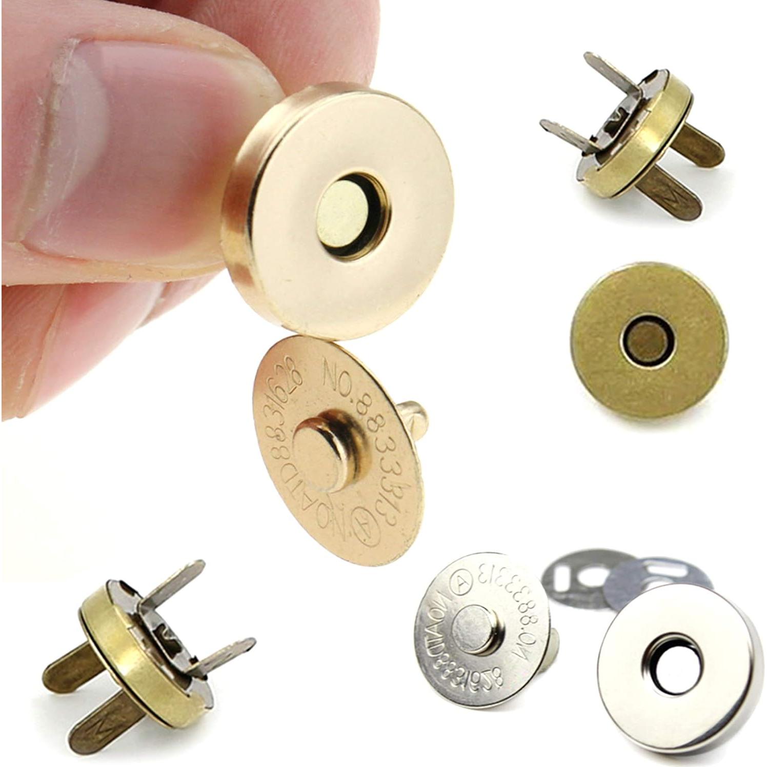 20 Sets Broches Magnéticos MYUBWTF 18mm para Manualidades