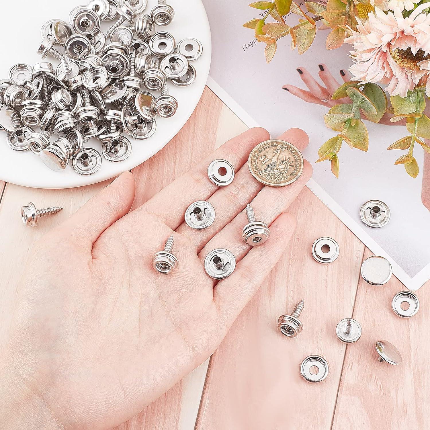 Kit de Sujetadores GORGECRAFT 30 Piezas Acero Inoxidable 10mm