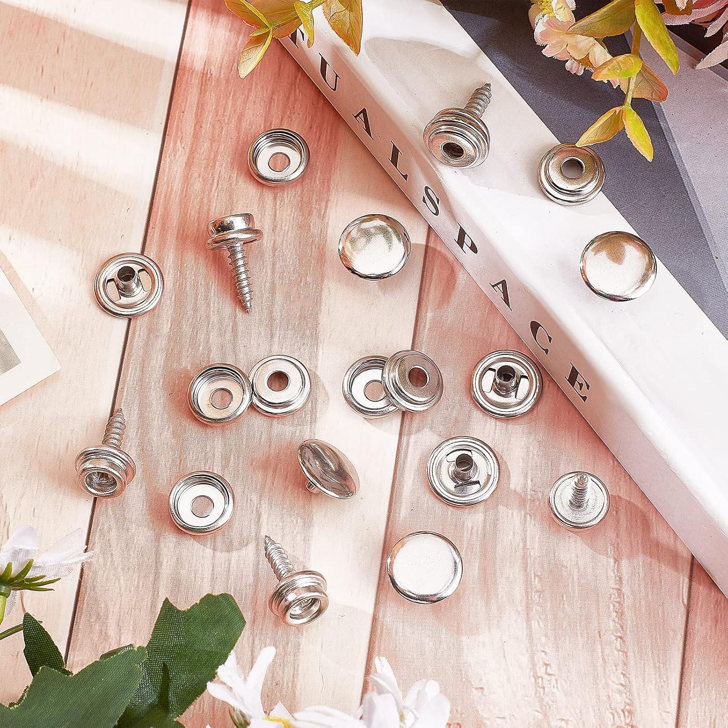 Kit de Sujetadores GORGECRAFT 30 Piezas Acero Inoxidable 10mm