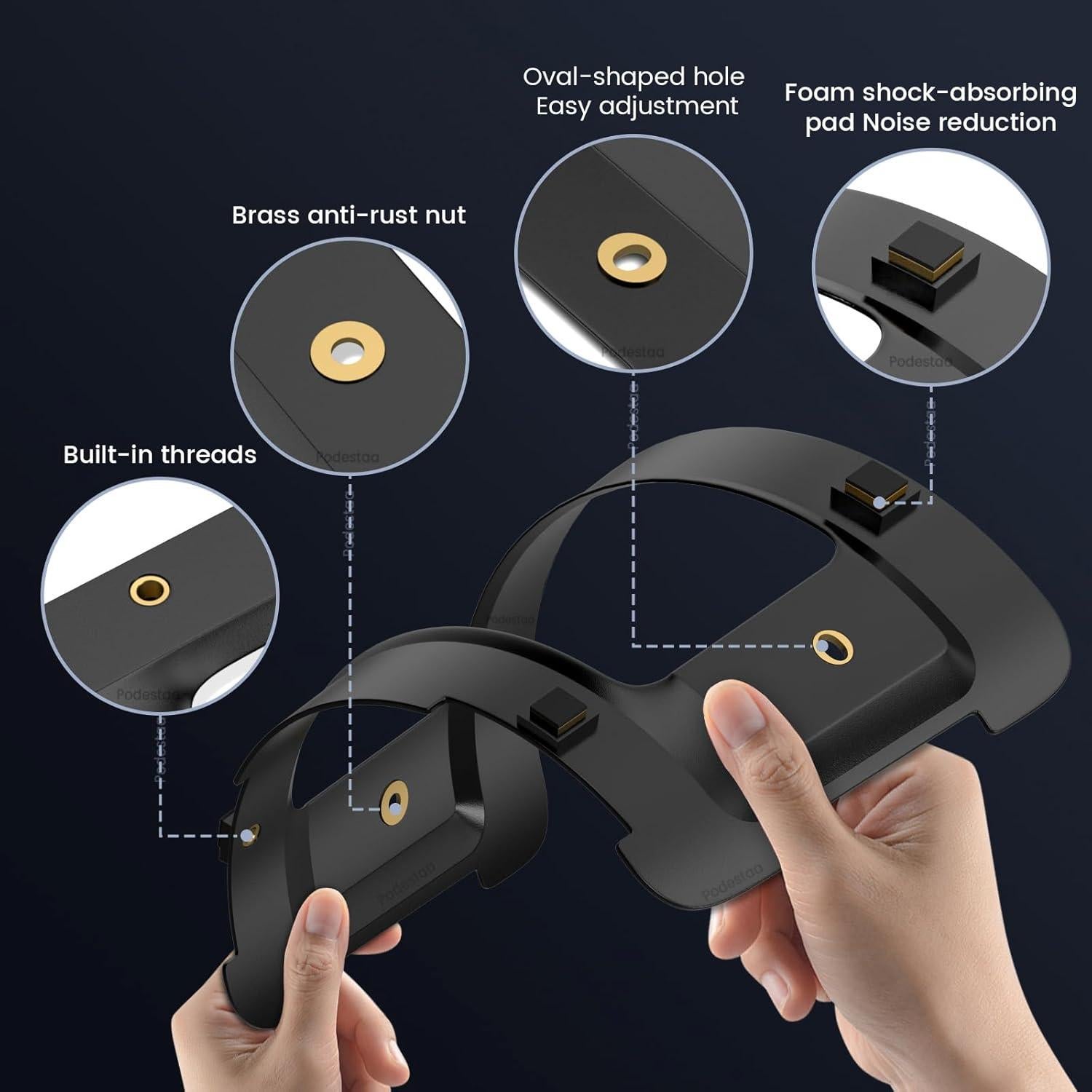 Soporte de Matrícula Trasero Podestaa para BMW y Mini Cooper