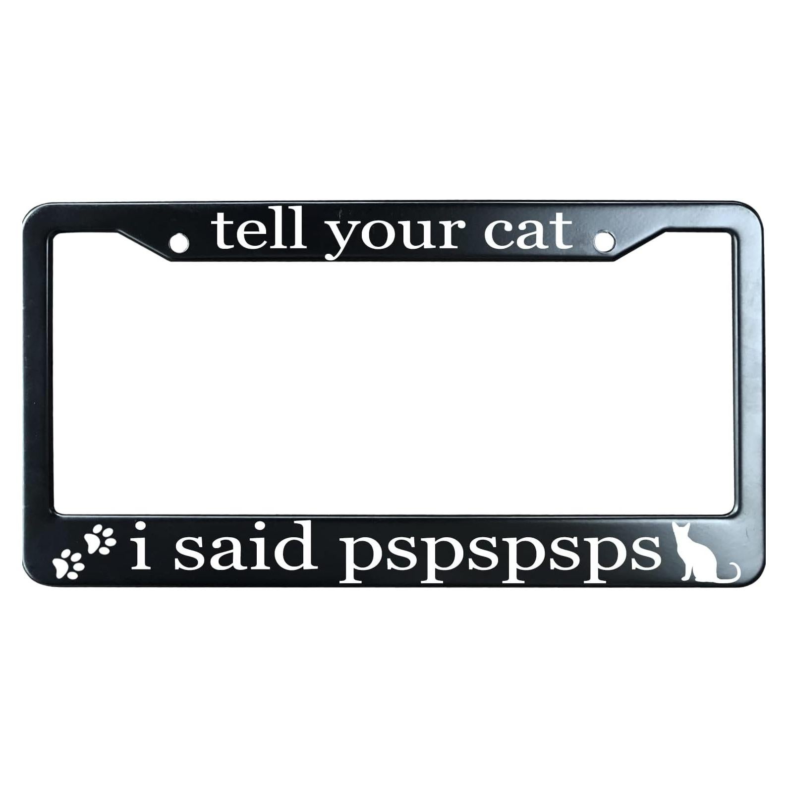 Marco de Matrícula URCustomPro Negro Mate 30.48x15.24 cm