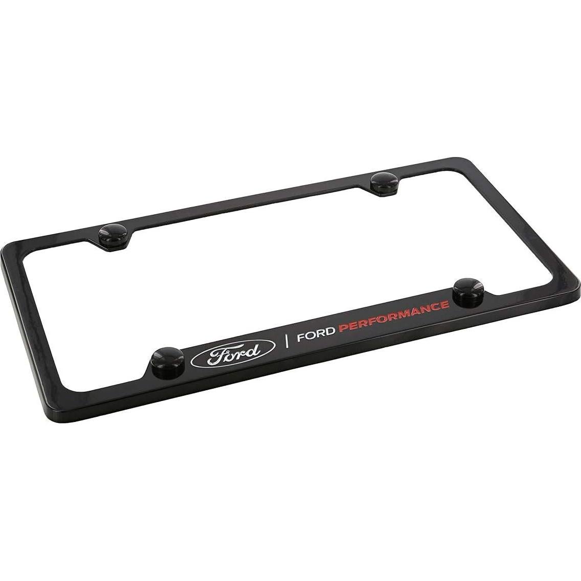 Marco de Placa de Licencia Ford Performance Metal Negro
