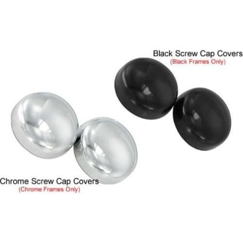 Marco de Placa de Licencia Ford Performance Metal Negro