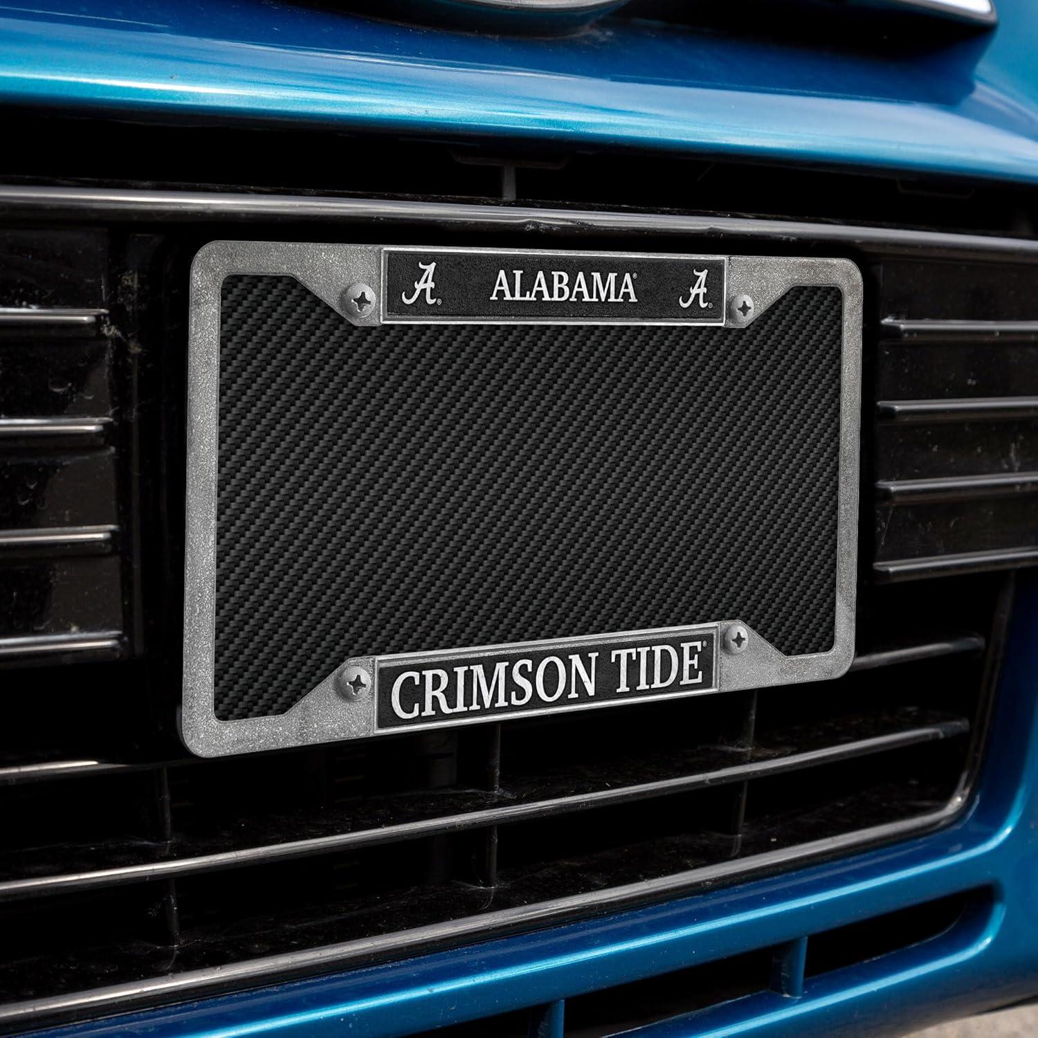 Marco de Placa de Licencia Rico Industries Pewter 30.48x15.24cm