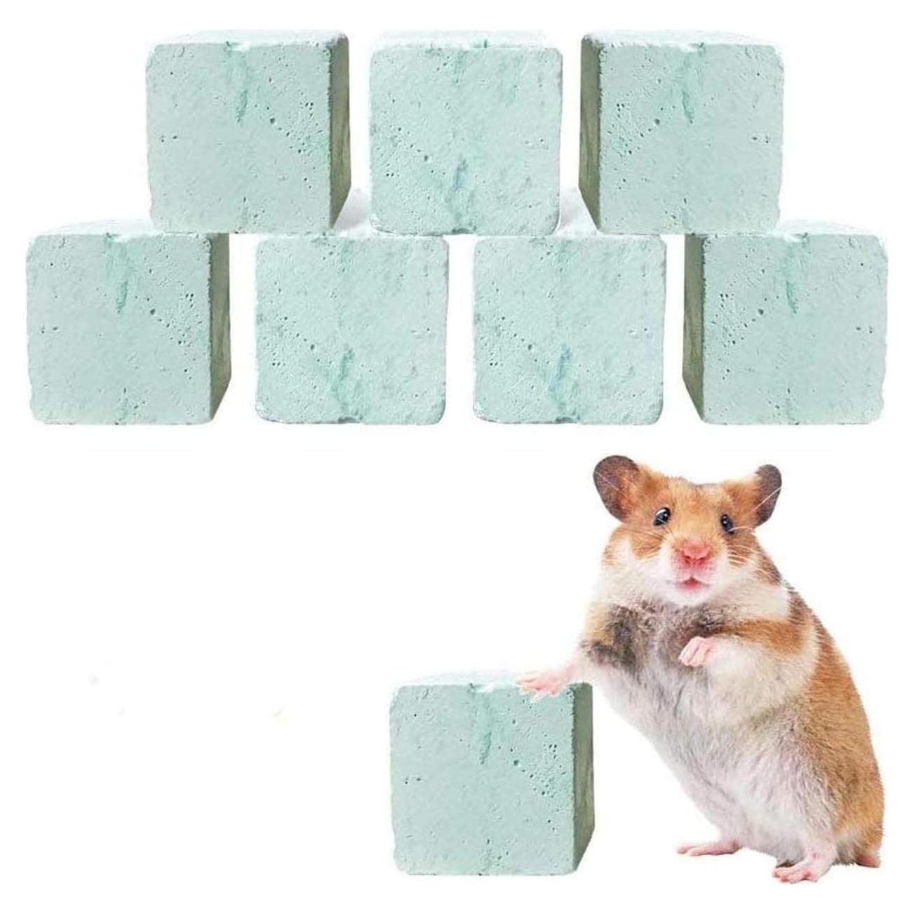 Bloques de Lava para Masticar BLSMU - 8 Piezas para Roedores