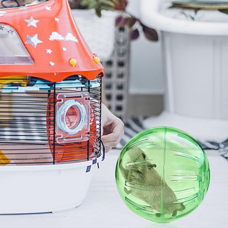 Bola de Ejercicio para Hámster DRESSOOS 12cm Verde Claro