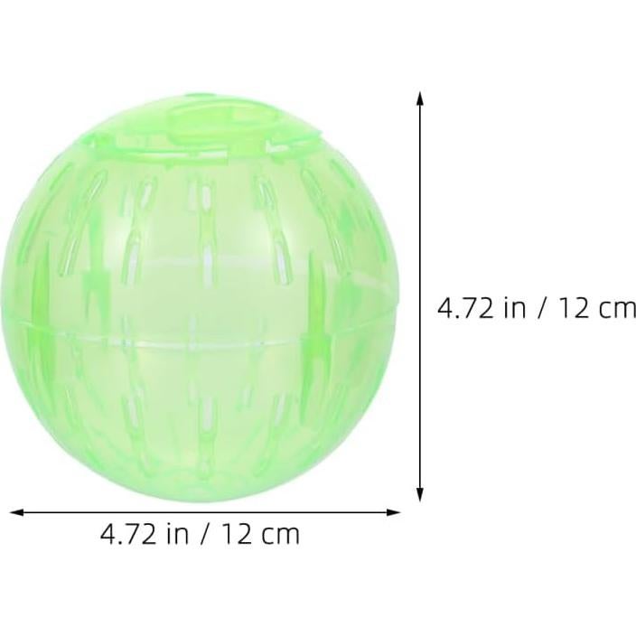 Bola de Ejercicio para Hámster DRESSOOS 12cm Verde Claro