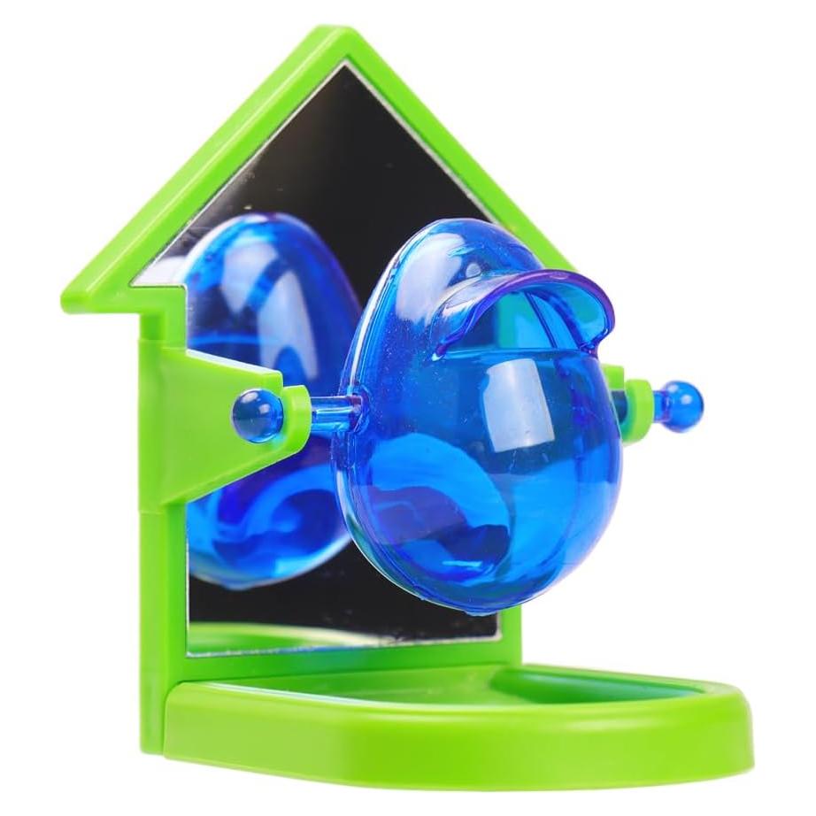 Juguete de Forrajeo con Espejo Kcrygogo para Hámsters y Ratones