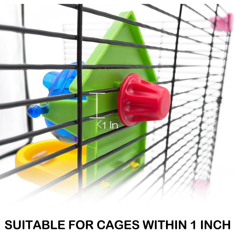 Juguete de Forrajeo con Espejo Kcrygogo para Hámsters y Ratones