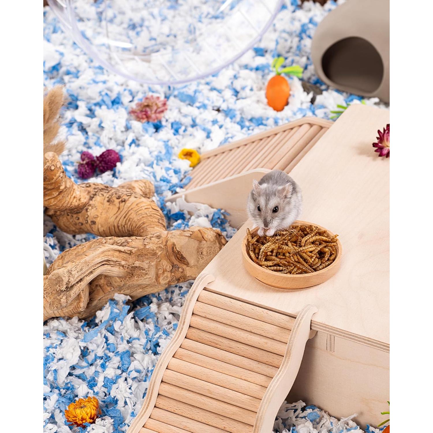 Snack Natural para Hámsters Niteangel - Gusanos Secos 28g