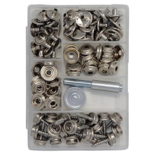 Kit de Botones a Presión HuBB Hardware - 101 Piezas