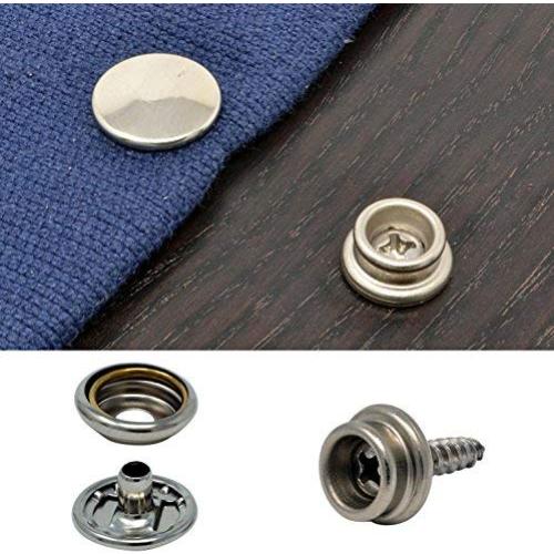 Kit de Botones a Presión HuBB Hardware - 101 Piezas