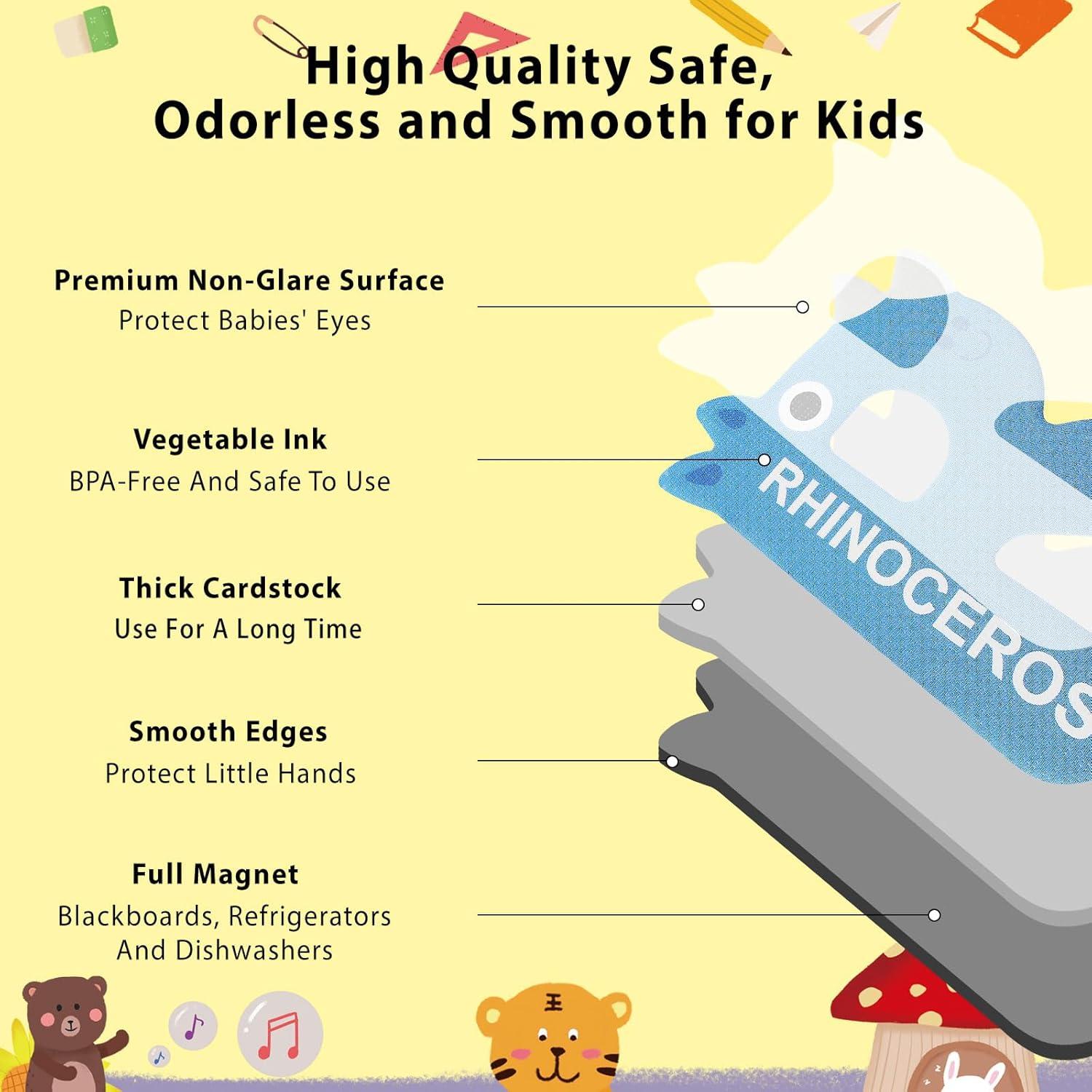 Cocurb 52 Piezas Letras y Números Magnéticos para Niños