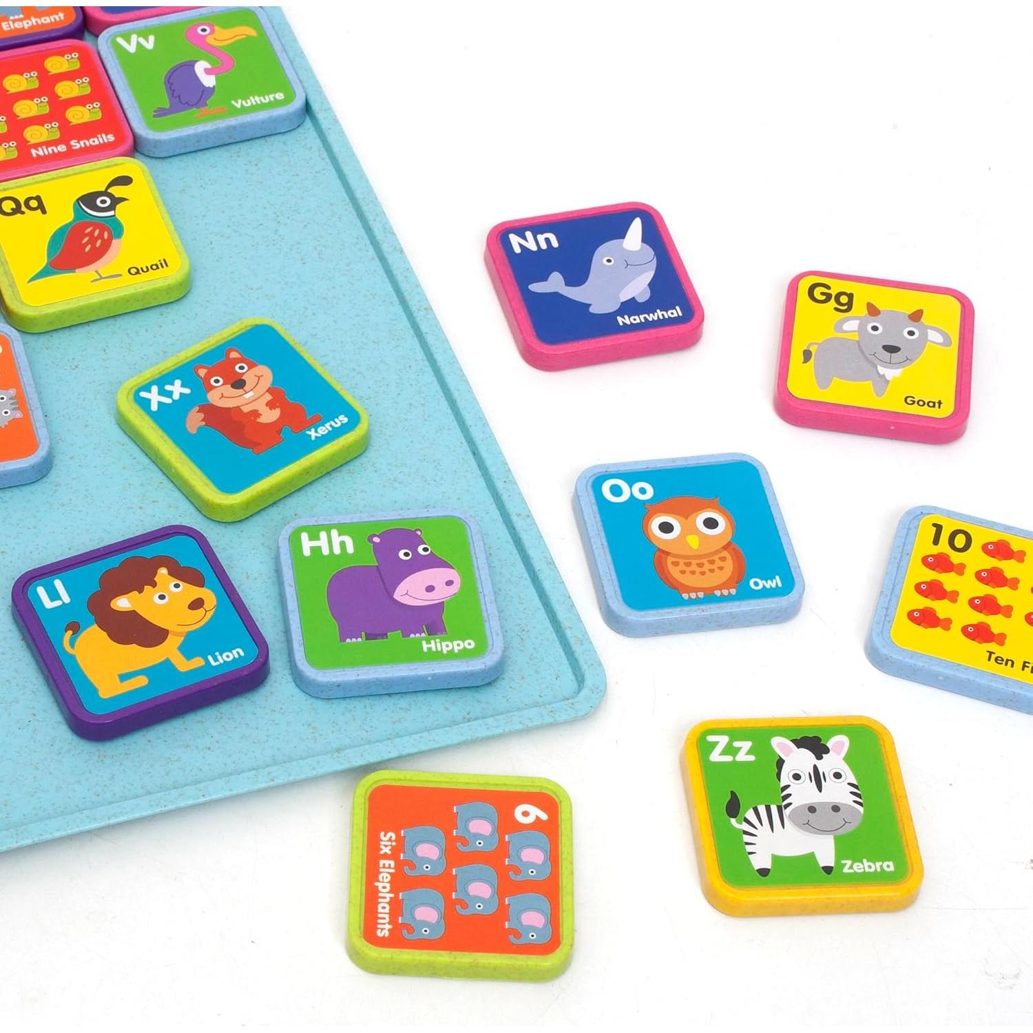 Imanes de Aprendizaje Boley Roo Crew - 37 Piezas Educativas