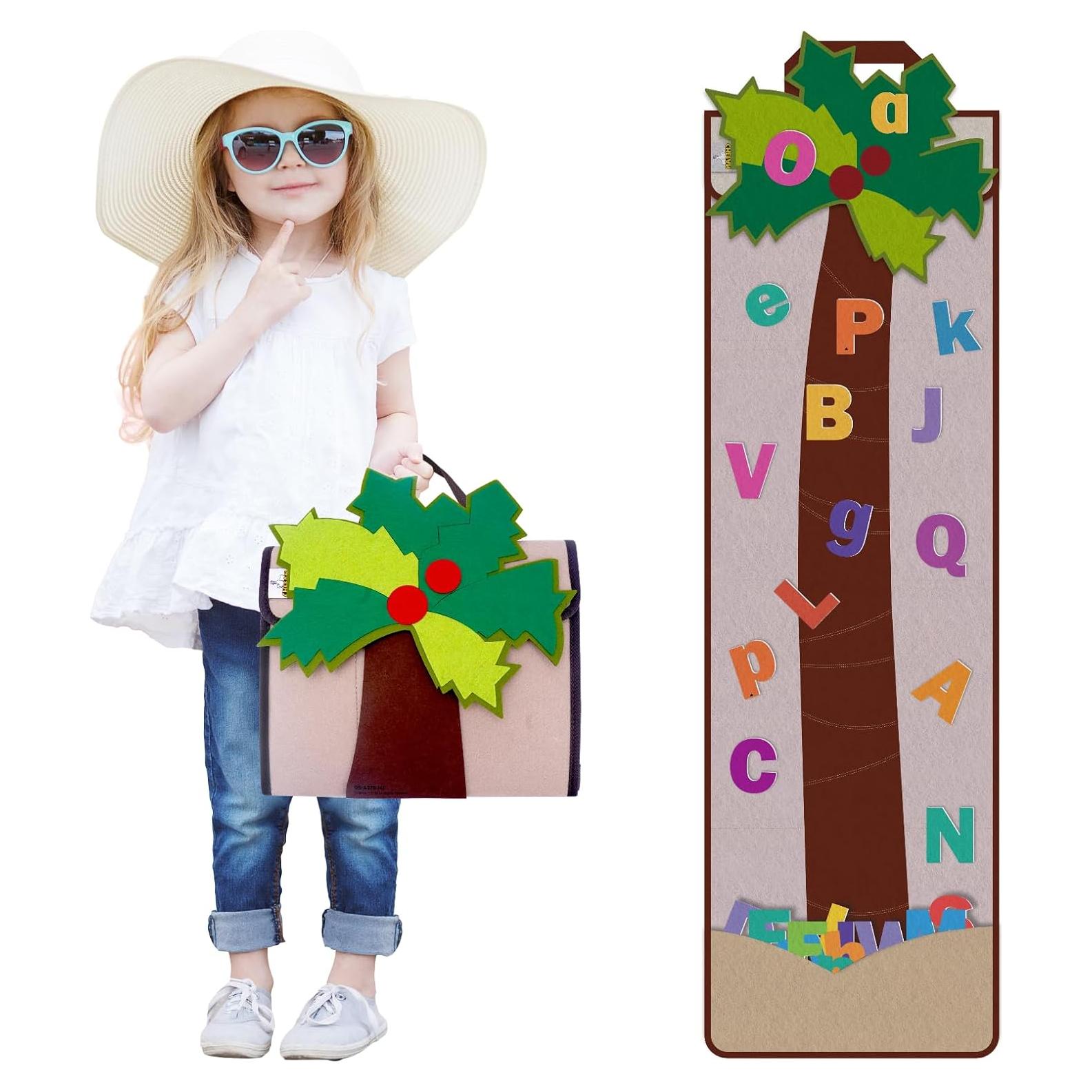 Bolsa de Alfabeto CHEFAN Árbol de Coco para Educación Temprana