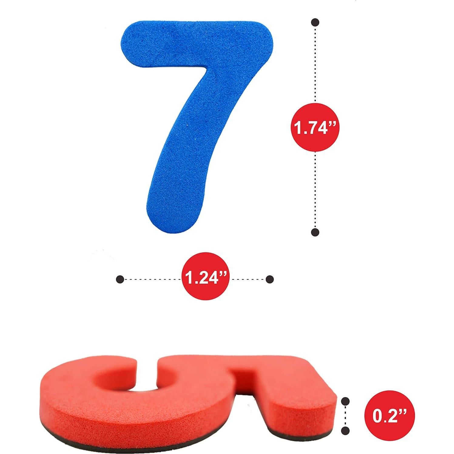 Números Magnéticos SpriteGru 102 Piezas para Matemáticas