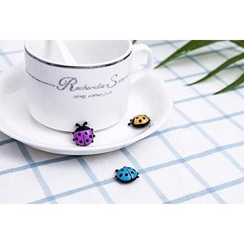 Imanes de Refrigerador YQBOOM Mariquita 12 Piezas Coloridos