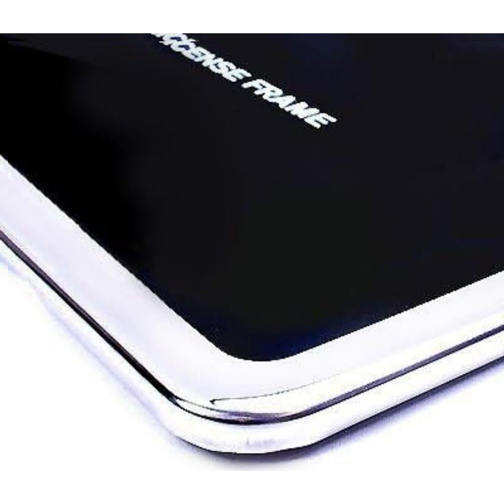 Marco de Licencia Acero Inoxidable Au-Tomotive Gold Cadillac