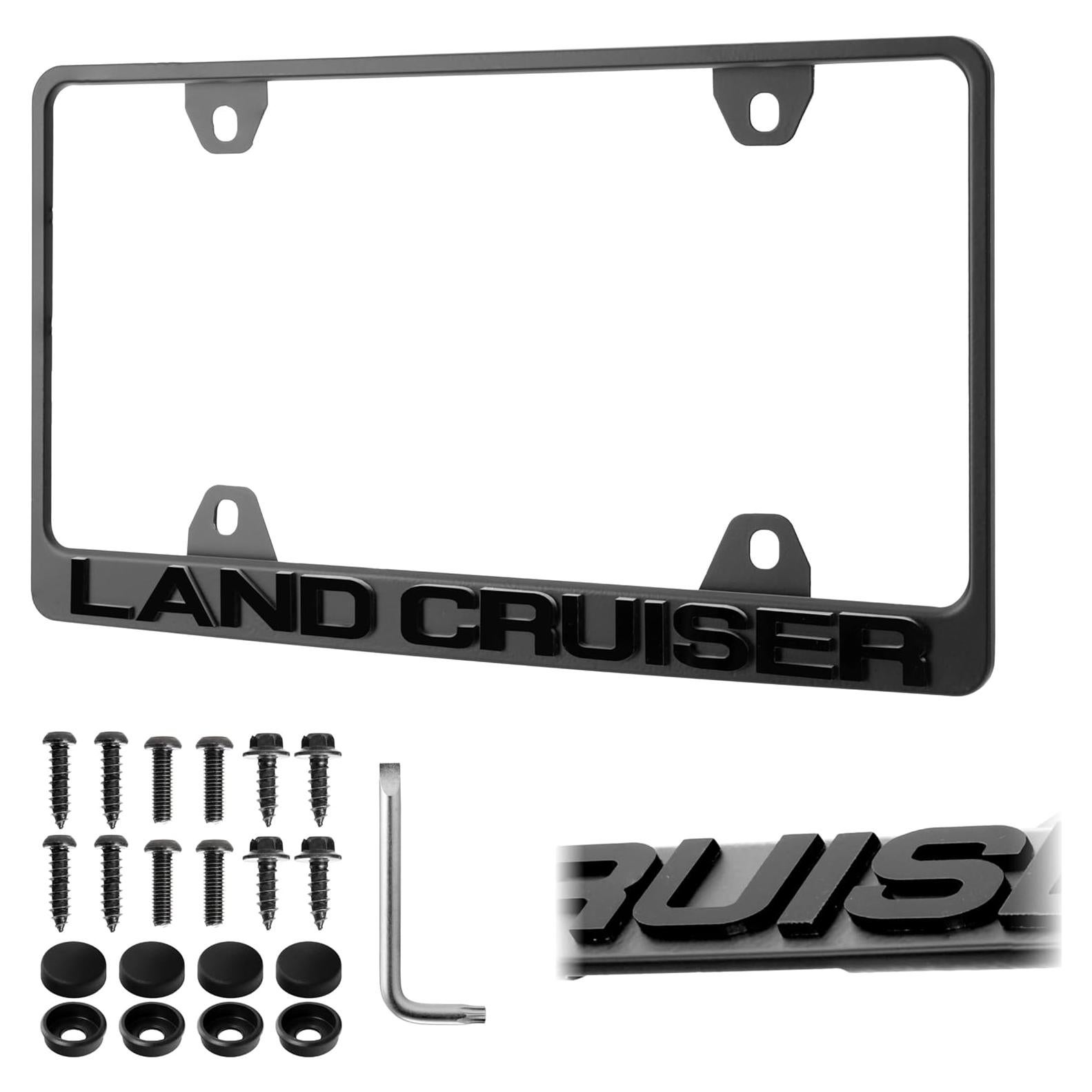Marco de Placa de Licencia USR para Toyota Land Cruiser 1951-2025